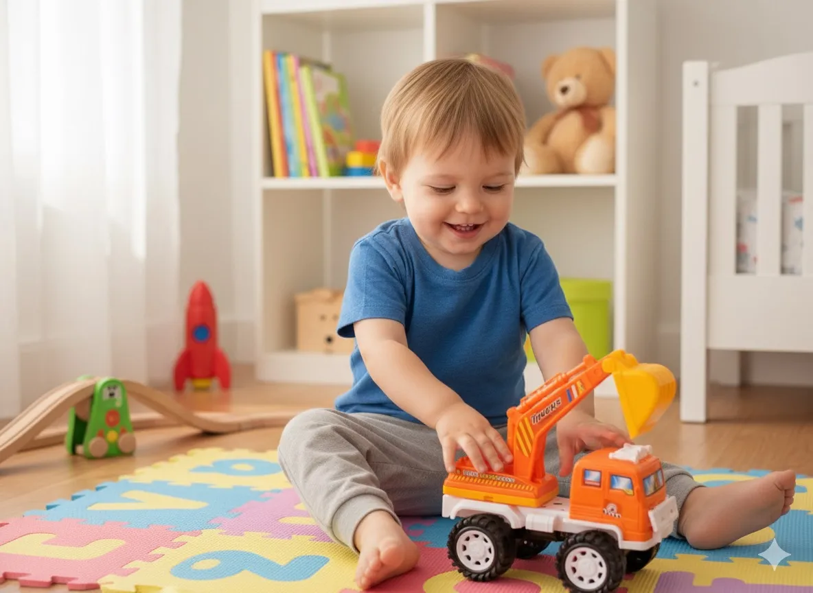 Traktour jouer d’enfants