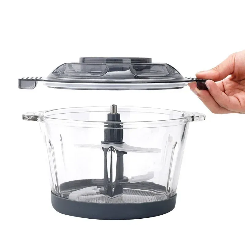 Hachoir à Viande Lexical LCH-1916 - 3 Litres- 400 Watts - Bol en verre