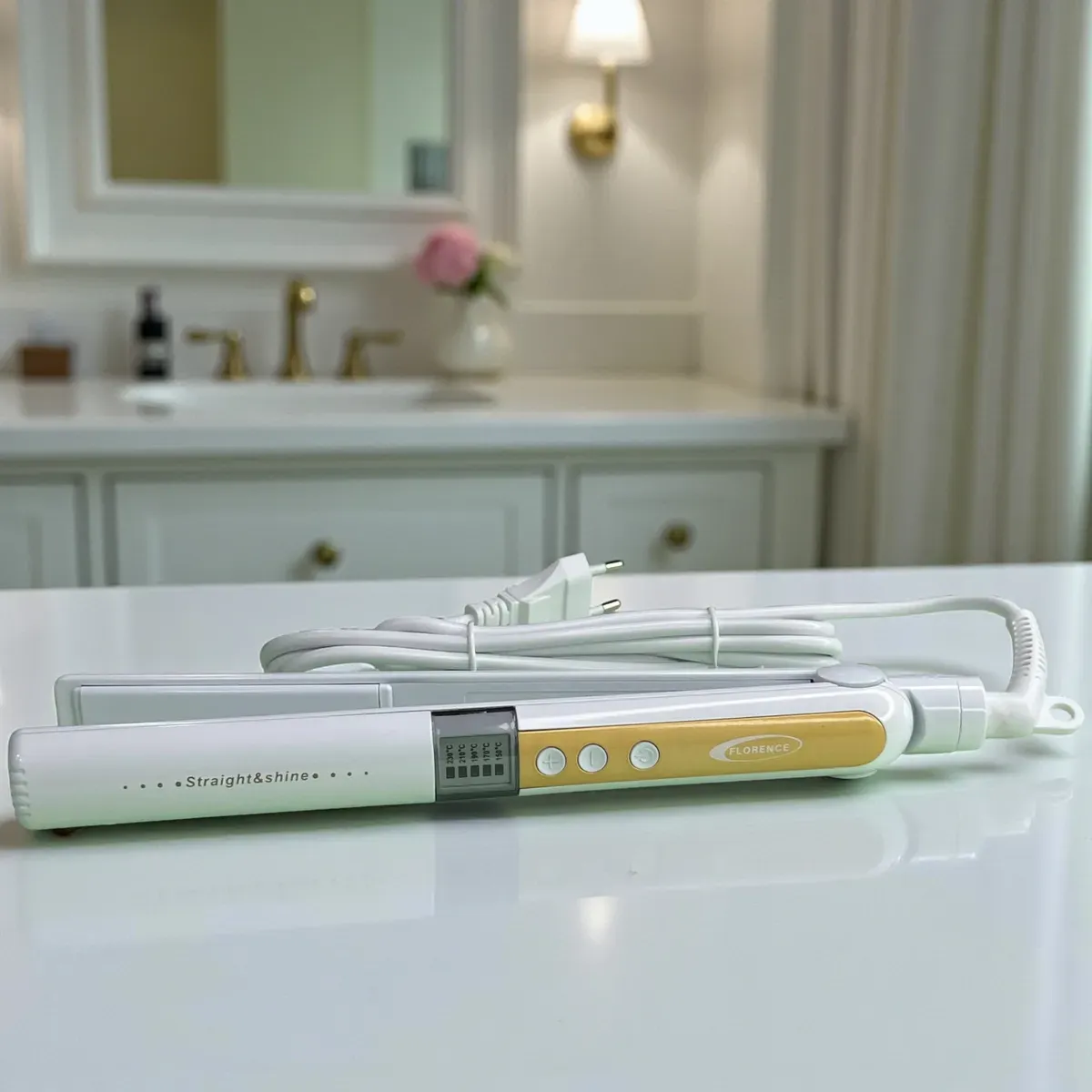 Plaque à Cheveux Professionnelle Florence HK450-1 - 100W - Orange