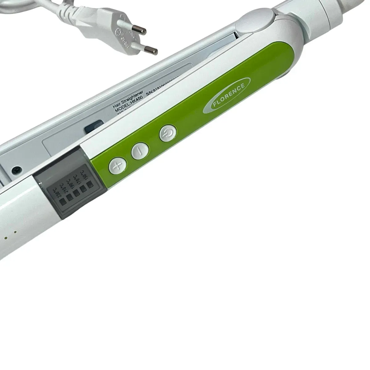 Plaque à Cheveux Professionnelle Florence HK450-1 - 100W - vert