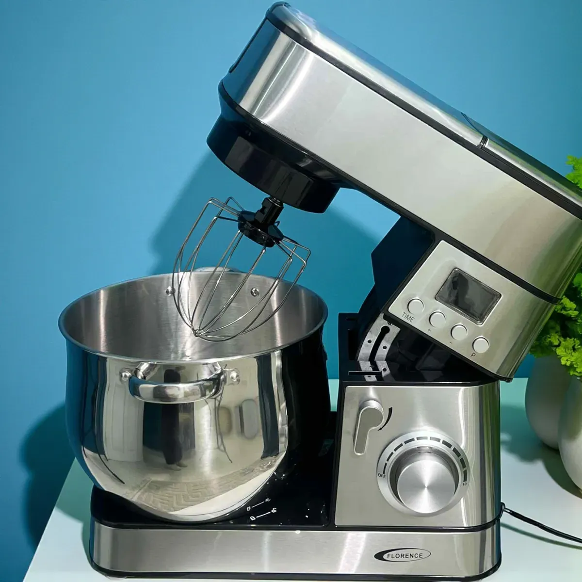 Robot pétrin Florence YD-3810E - 12 Liter - 2200W - Inox