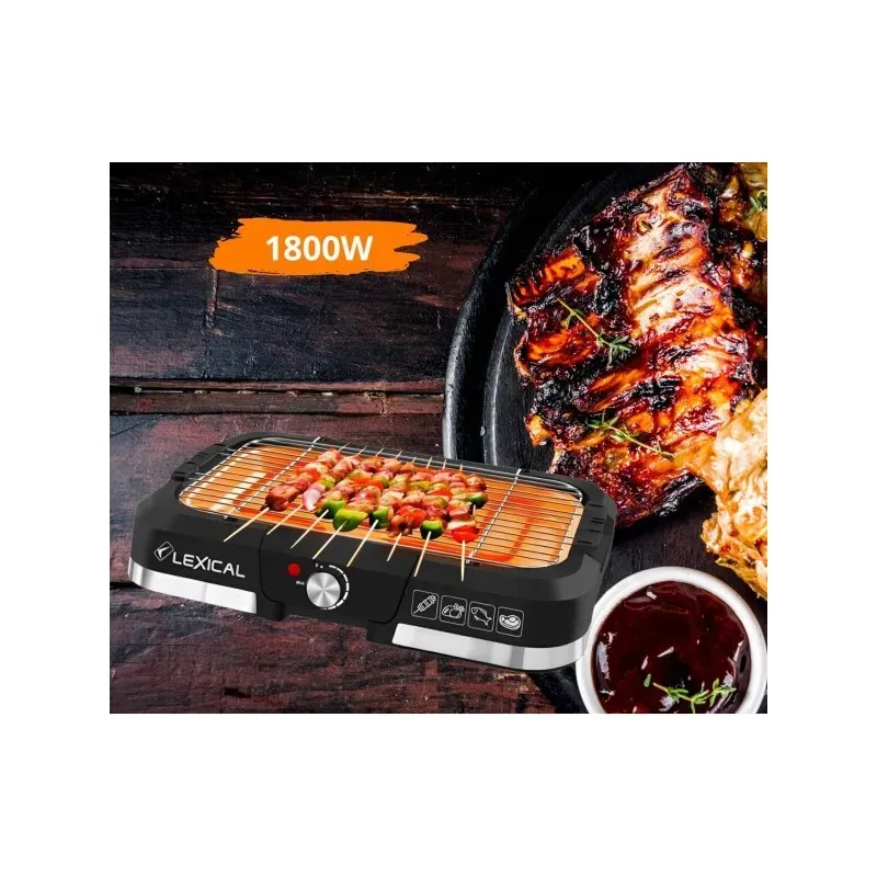 Barbecue Eléctrique 1800W Lexical LBQ-2590