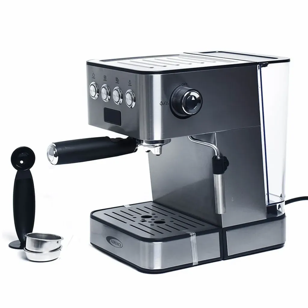 Machine à Café Expresso Cappuccino Latté Florence AG-1302A - 1050 Watts