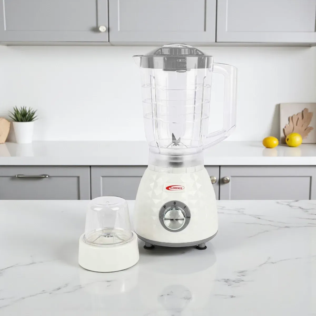 Blender Électrique Florence BL820 - 1000W - 1,5L - Gris