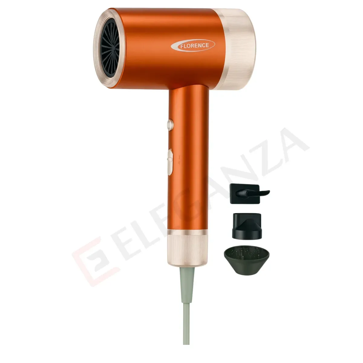 Séche Cheveux Professionnel Florence HK448 - 1000Watts - Rouge